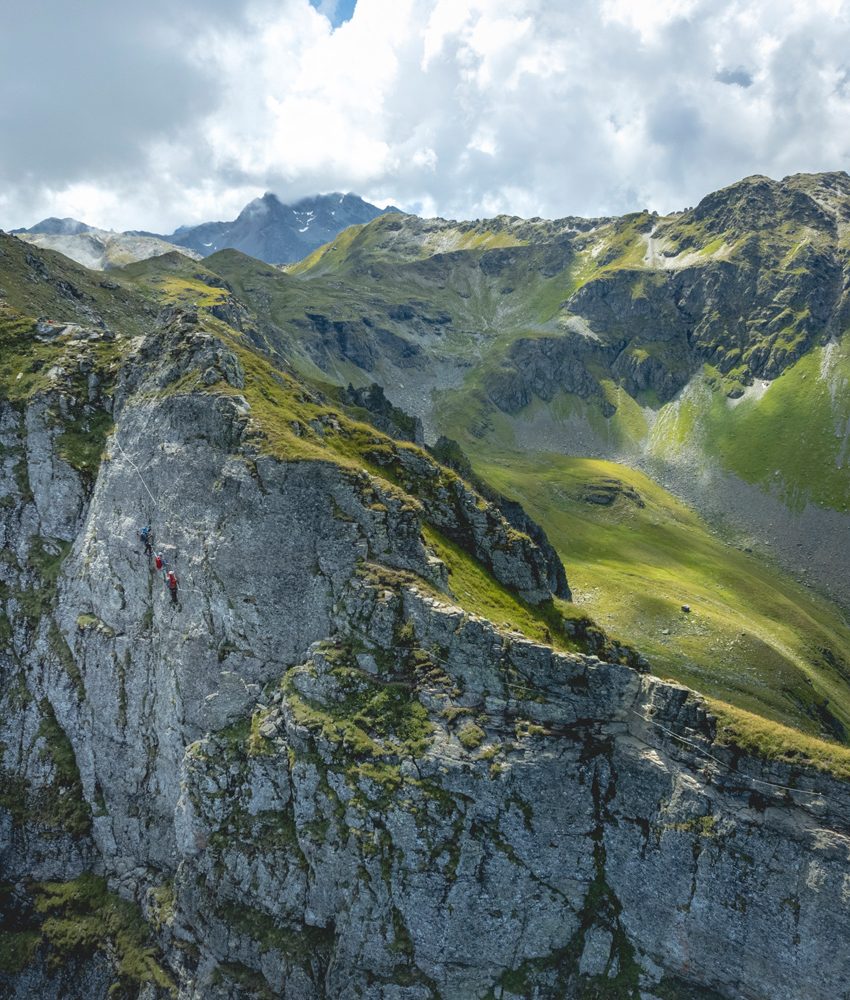 Klettersteig Madrisella (c) Stefan Kothner - Montafon Tourismus